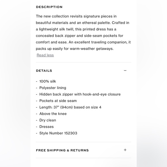 tory burch dress - Picture 5 of 5